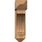 Ekena Millwork Imperial Arts and Crafts Rough Sawn Bracket w/ Offset Brace, Western Red Cedar, 8"W x 30"D x 30"H BKT0806X30X30IMP03RWR - alternate 2